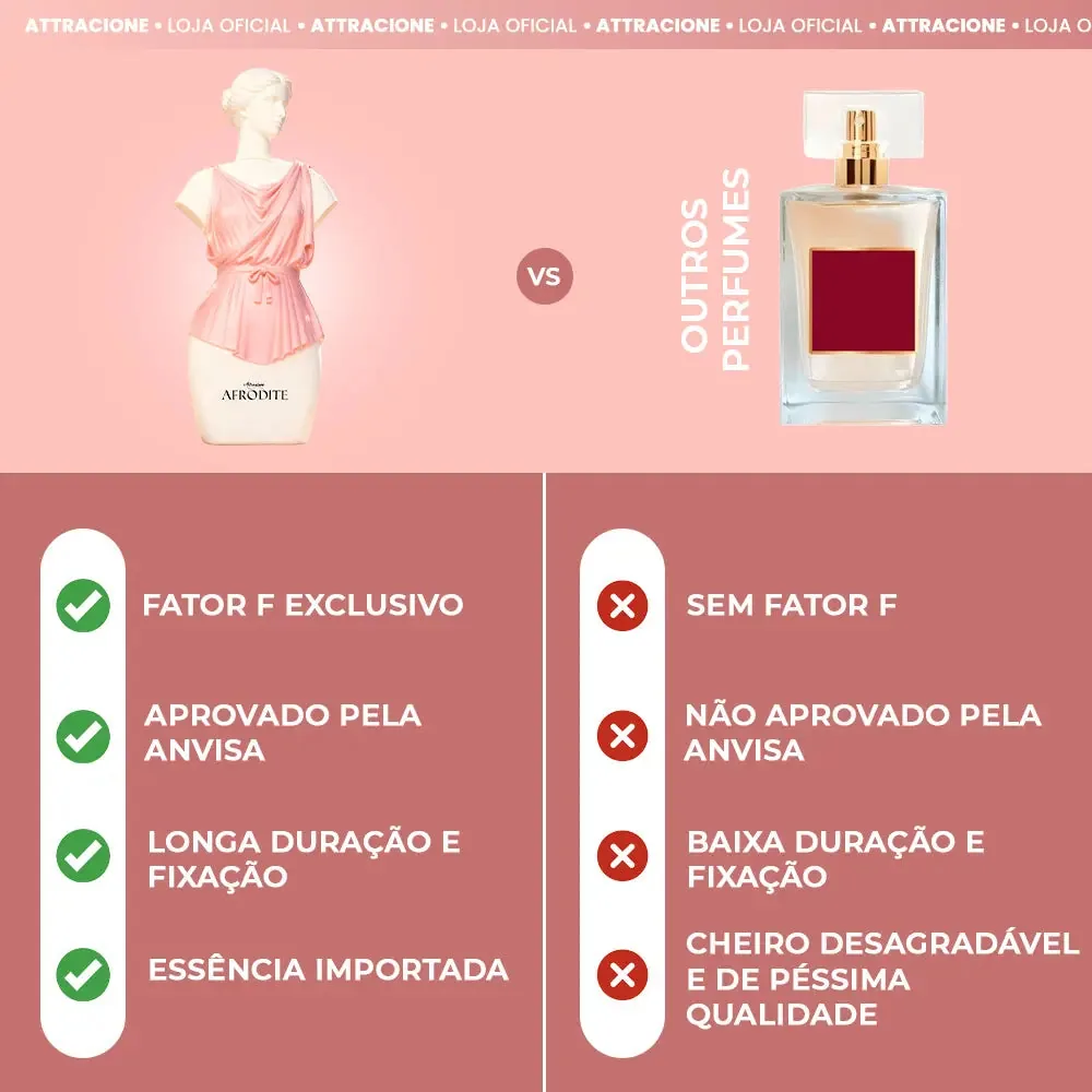 Kit Afrodite Nyx + Afrodite + Attracione Women